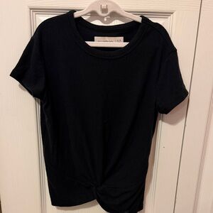 Abercrombie Kids Black Knot Front T-Shirt